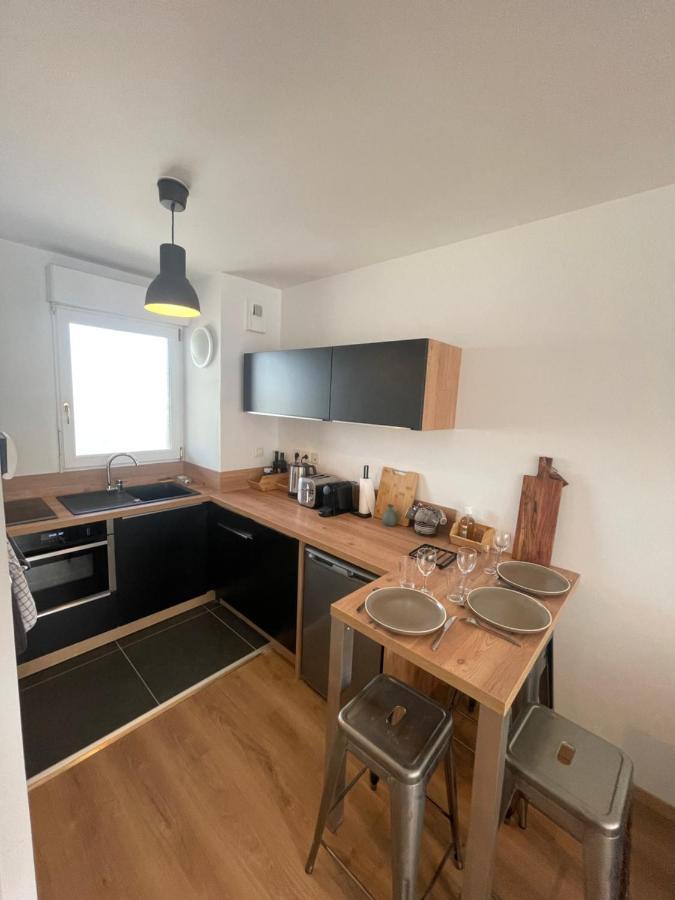 Alp Chartres - Grand Studio Avec Terrasse Et Parking Exterior foto